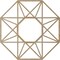 Ekena Millwork Guardian Wood Fretwork Pierced Ceiling Medallion, Birch, 18"OD x 7"ID x 3/8"T CMWP18X18X0375GDBI - alternate 5
